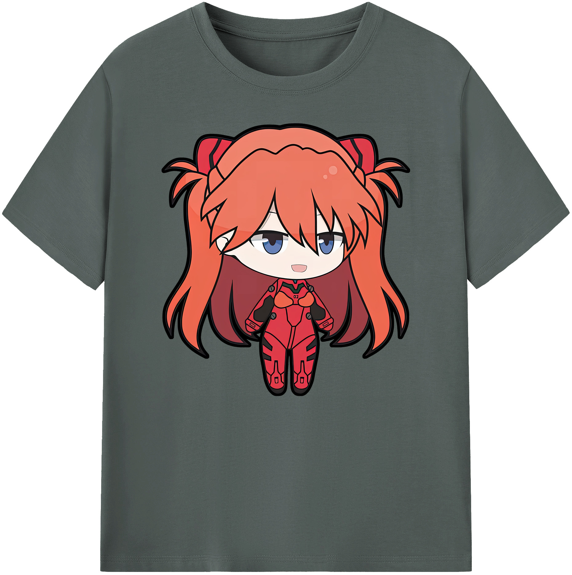 （画像用） EVA 新世紀エヴァンゲリオン 綿100％ メンズ半袖Tシャツ｜肌触りやわらか＆通気性